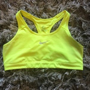 Nike dri fit sports bra